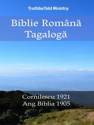 cover image of Biblie Română Tagalogă